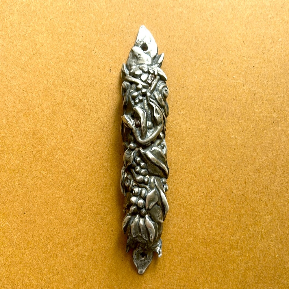 Hand Made Pewter Mezuzah